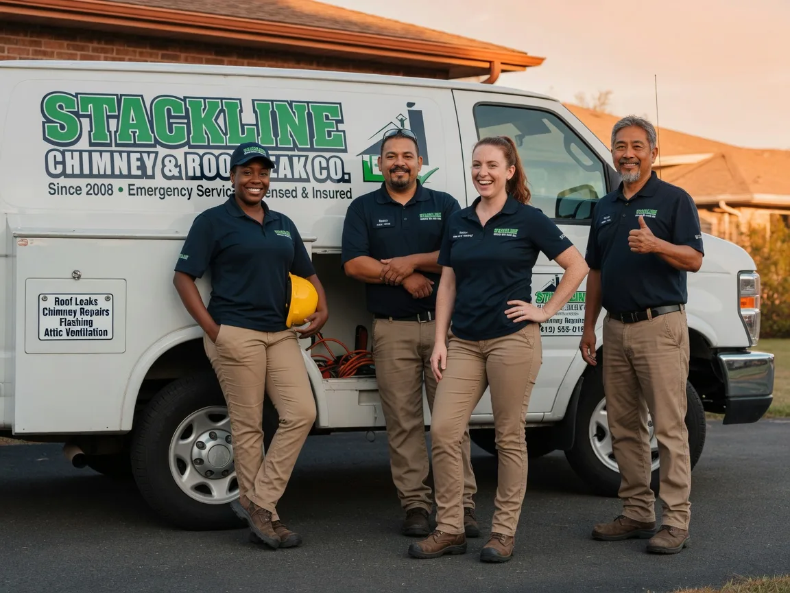 Chimney flashing repair company in Onaka, SD